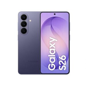 Samsung Galaxy S26 5G (Sky Blue, 12GB RAM, 256GB Storage), AI Phone, Photo Assist, Creative Studio, 50MP Camera with ProVisual Engine, Powerful Customized Processor and 4300mAh Battery