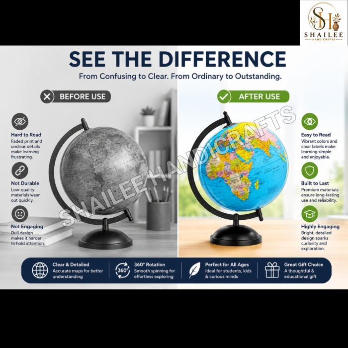 Decorative Globe for Study Table