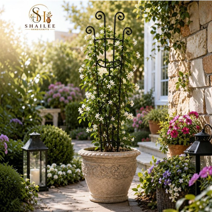 > Premium metal plant trellis plant support